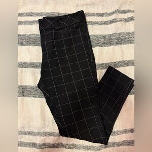 Black Dress Pants White line accents